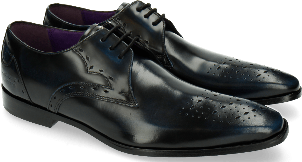Derby Shoes Elvis 1 Brush Blue Ls Brown - Sneakers (1024x1024), Png Download