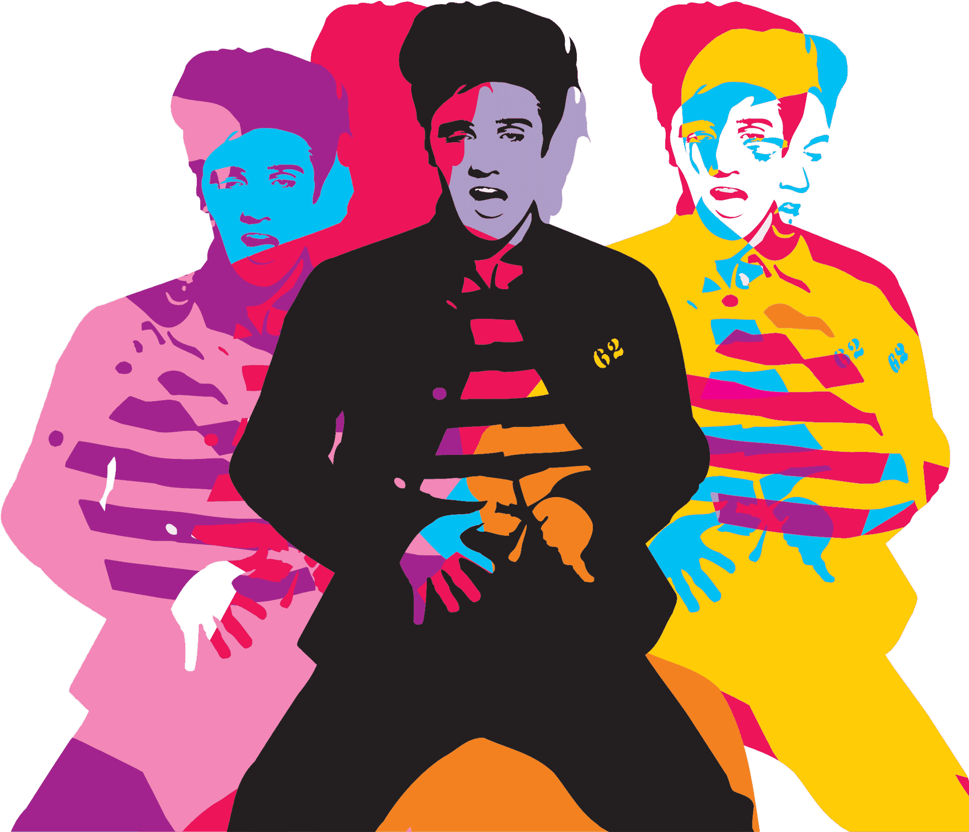 Elvis Clipart Pop Art - Lobo - Suspicious Minds Canvas (1930x2164), Png Download