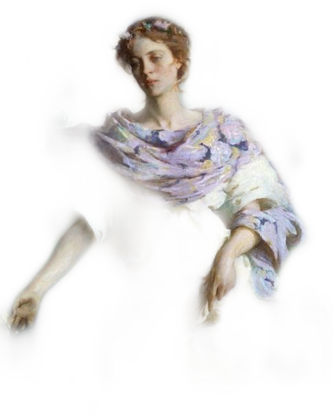 'summer 1890' Framed Oil Painting Print On Canvas Astoria (480x600), Png Download