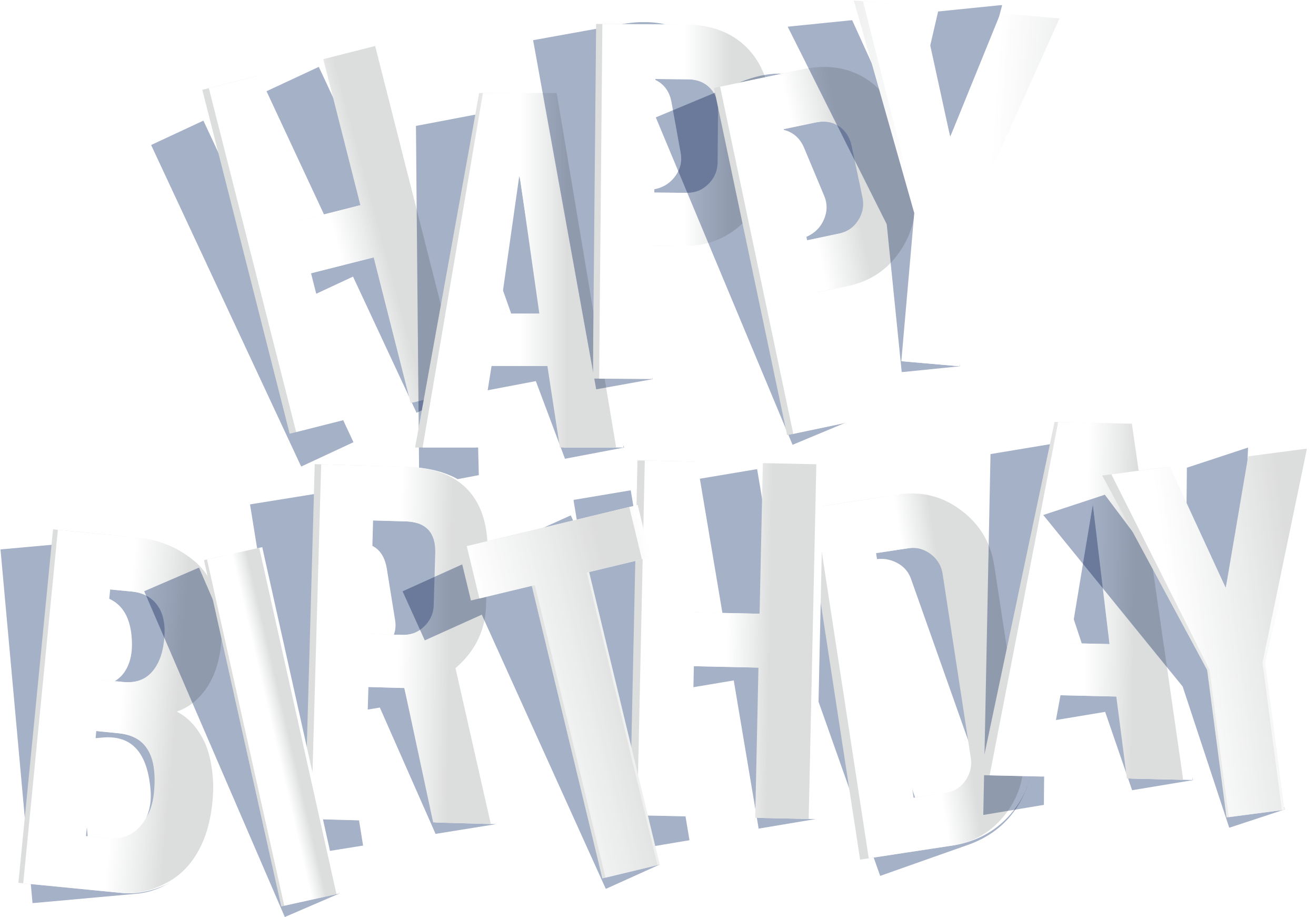 Quot Happy Birthday To You! Quot - Wear (3446x3150), Png Download