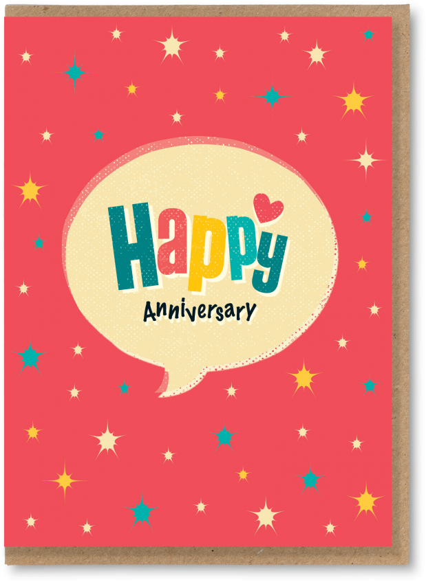 Happy Anniversary - Greeting Card (850x850), Png Download