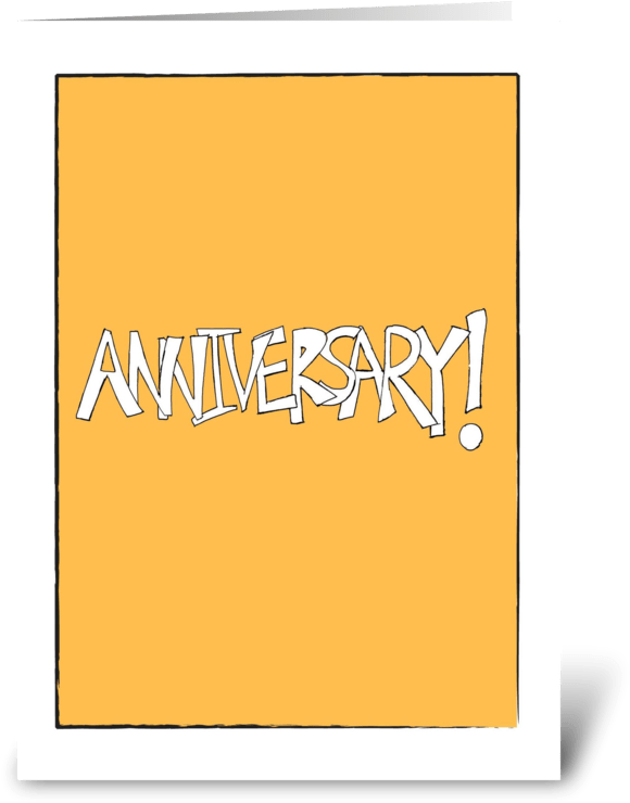 Happy Anniversary Greeting Card - Greeting Card (700x792), Png Download