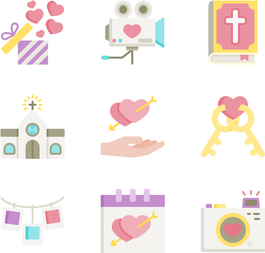 Wedding - Icon (600x564), Png Download