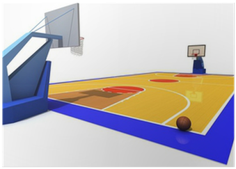 Basketball Court (400x400), Png Download
