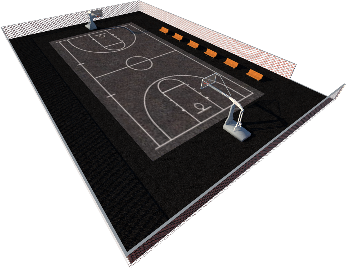 Additional Graphics Contribution To The Game Lin City - Soccer-specific Stadium (1333x1333), Png Download