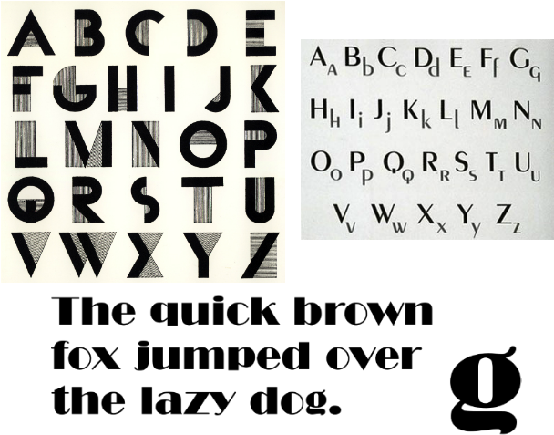 Art Deco Typography - Art Deco Font (623x476), Png Download