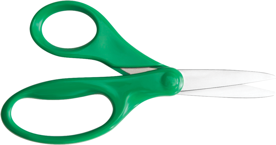 5in Precision Tip Kids Scissors / Classroom / Products - Kids Scissors Clipart (900x476), Png Download