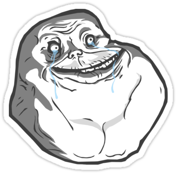 Forever Alone (360x360), Png Download