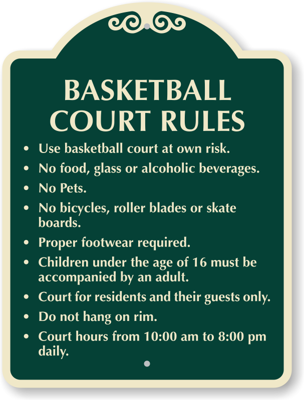 Zoom - Personalize - Fitness Center Rules (607x800), Png Download