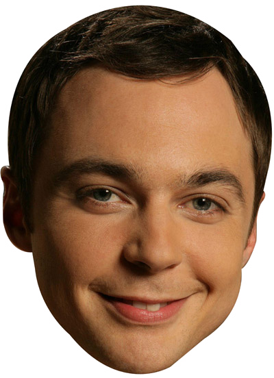 Celebrity Face Png - Sheldon Cooper (400x552), Png Download