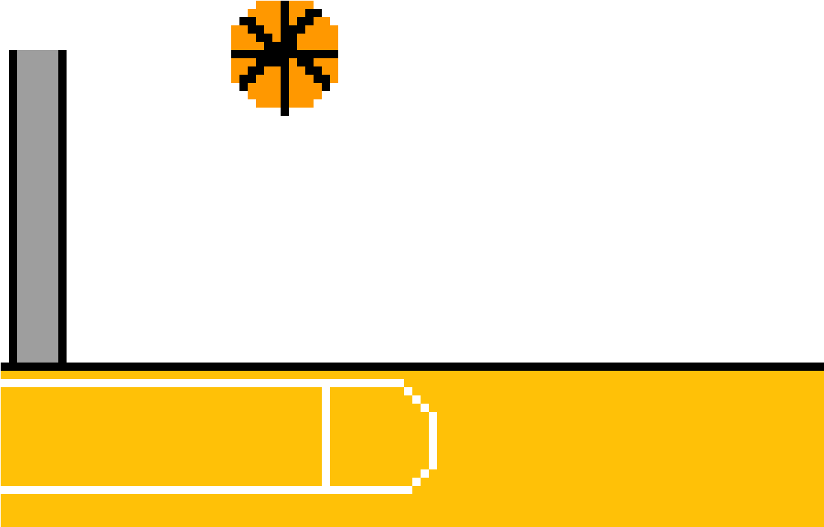 Basketball Court (1200x1200), Png Download