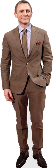 Daniel Craig Cut Out (224x568), Png Download