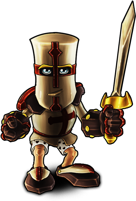 Hero Png Free Download - Dungeon Defenders Squire (473x670), Png Download