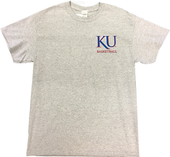 Ku Basketball Court Tee - University Of Kansas (720x540), Png Download