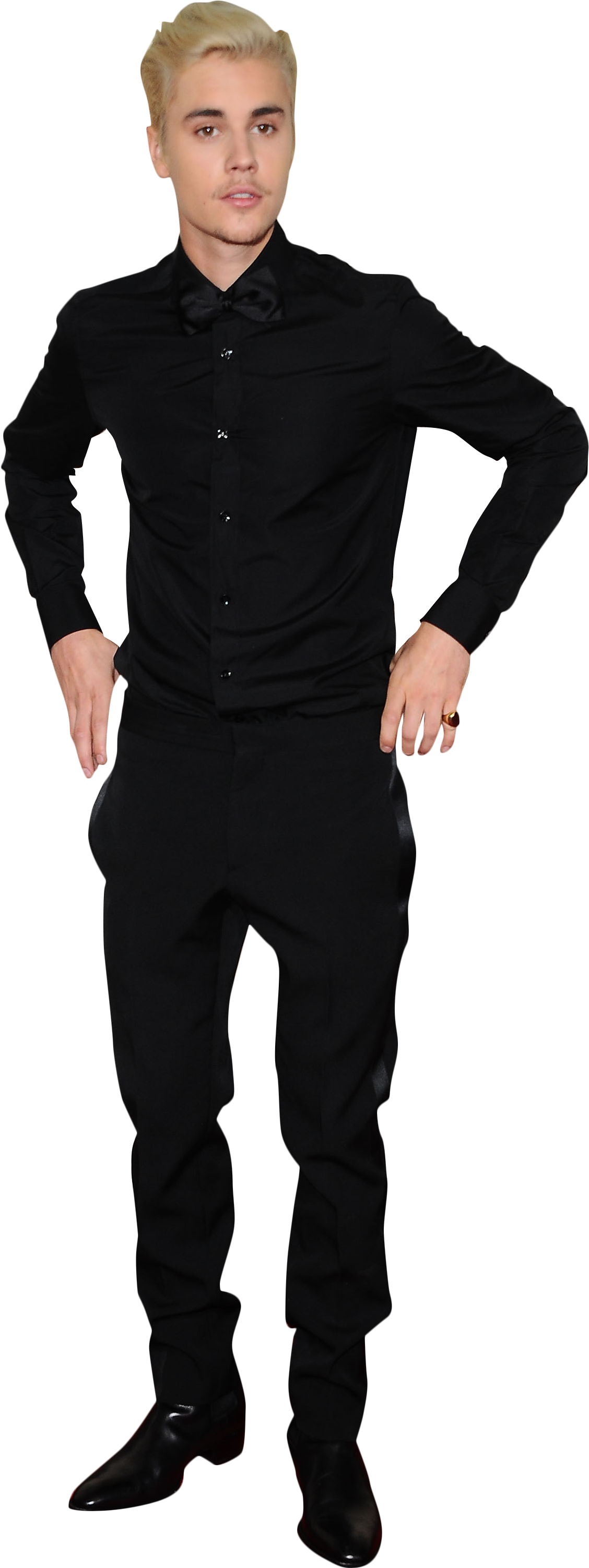 Justin Bieber In Black Png Image - Justin Bieber Suit Png (2100x3150), Png Download