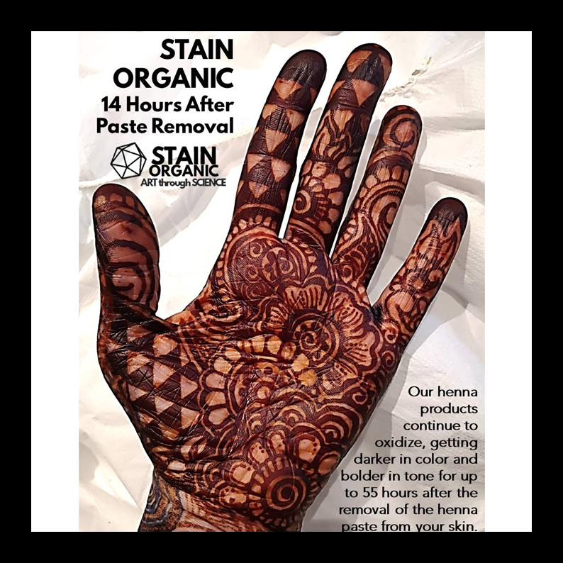 Luxe By Stain Organic - Mehndi (794x794), Png Download