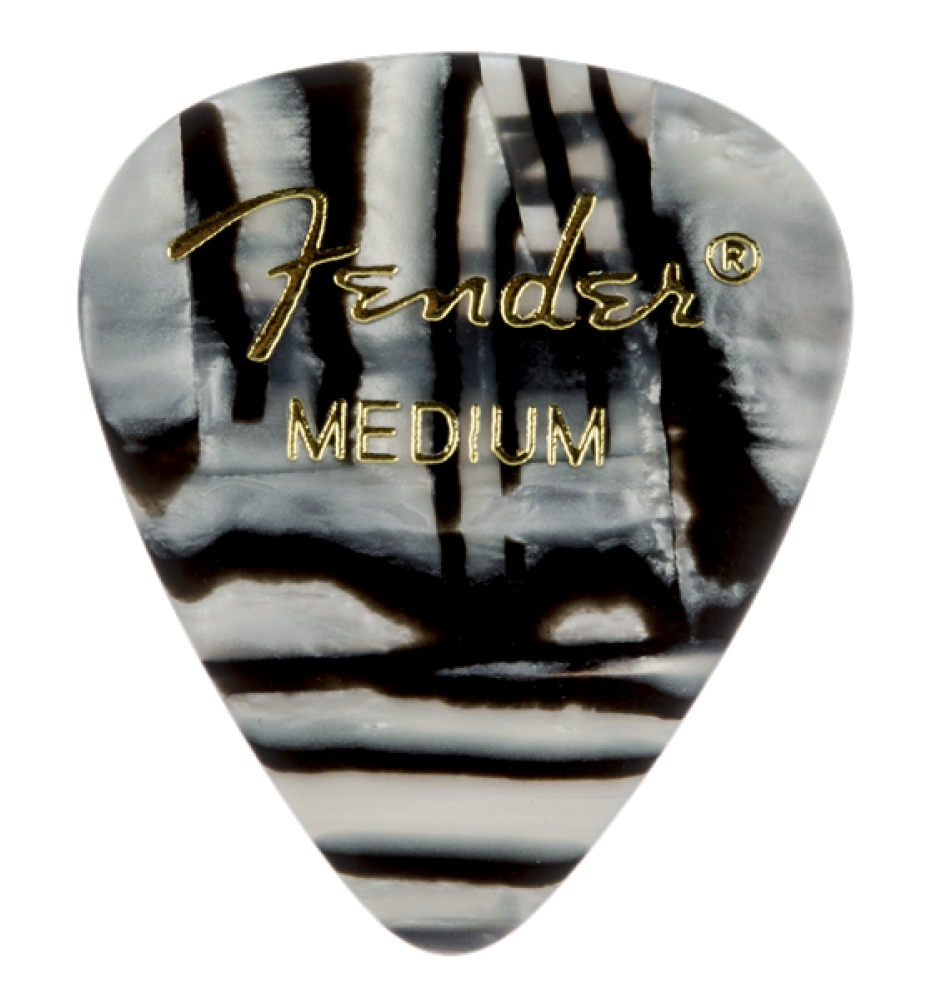 Fender 351 Shape Graphic Electric Acoustic Guitar Picks - Guitar Pick (1400x1000), Png Download