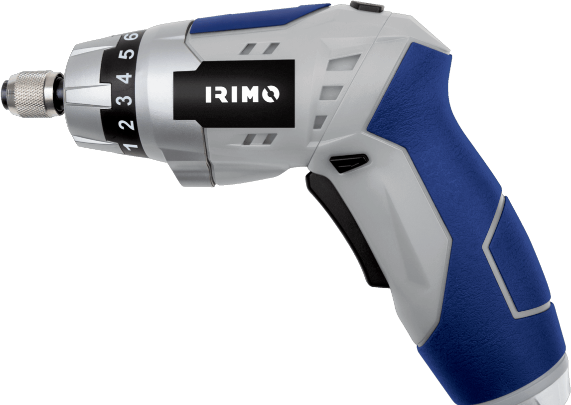 6 V Cordless Screwdriver - Atornillador Irimo (1185x1238), Png Download