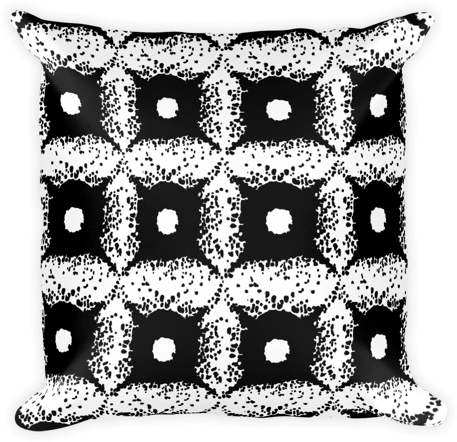 Starburst Throw Pillow - Cushion (1000x1000), Png Download