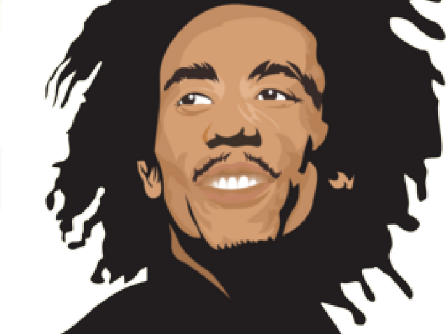 Bob Marley Cartoon Png (640x480), Png Download