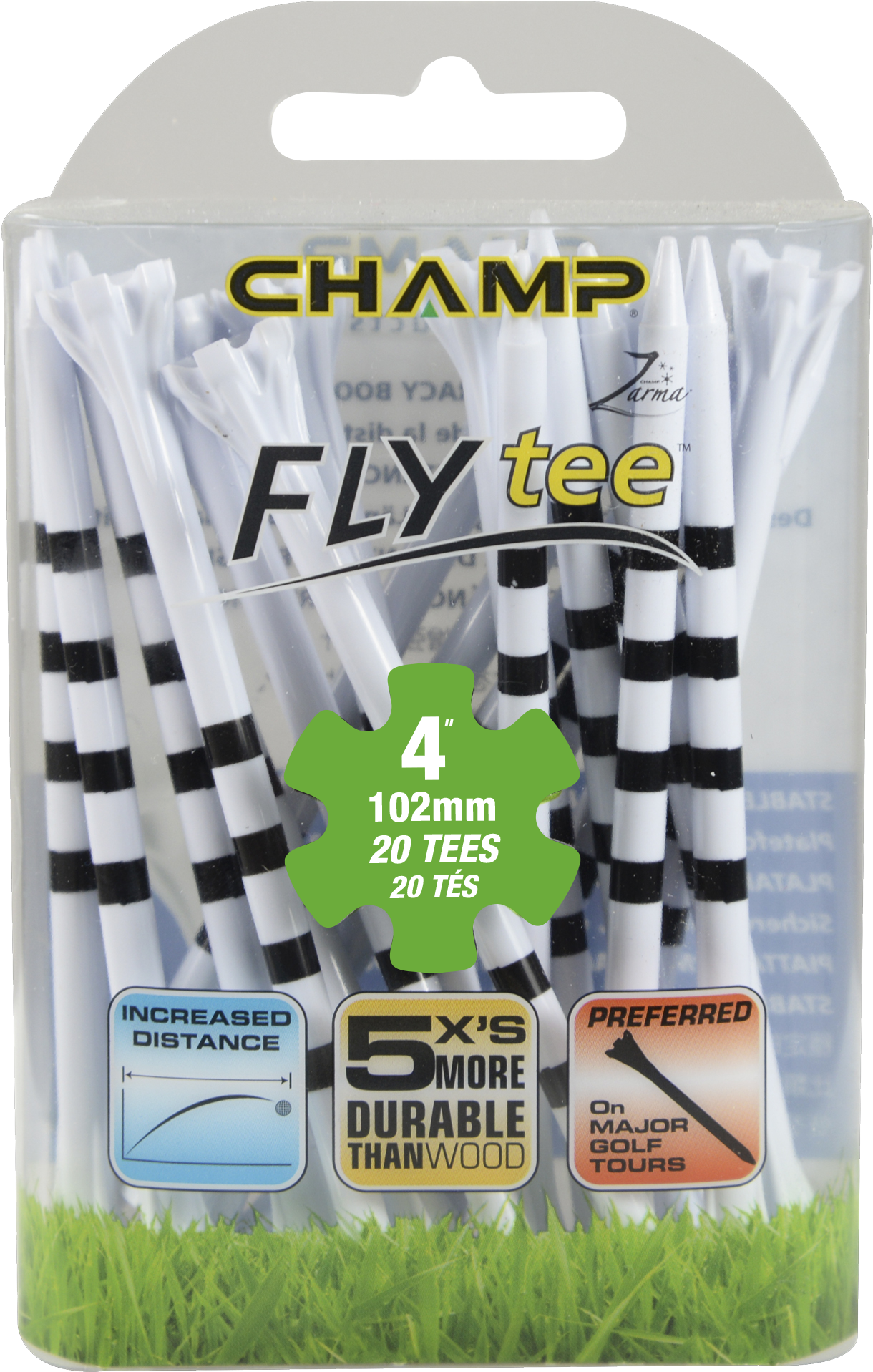 Zarma Flytee™ Myhite™ Tees - Golf Tees (1488x2112), Png Download
