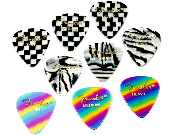 Cool Fender Guitar Picks (600x600), Png Download
