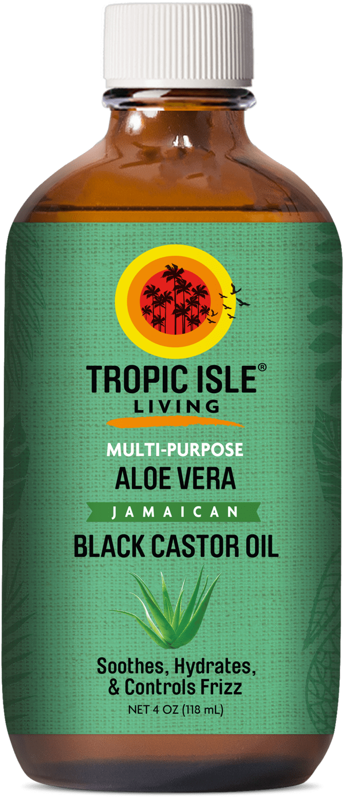 Aloe Vera Jamaican Black Castor Oil - Tropic Isle Living (2048x2048), Png Download