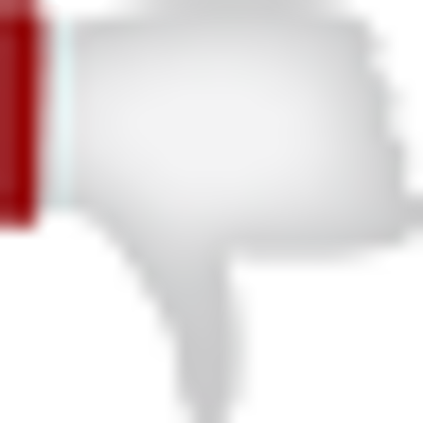 Dislike 15 Image - Monochrome (600x600), Png Download