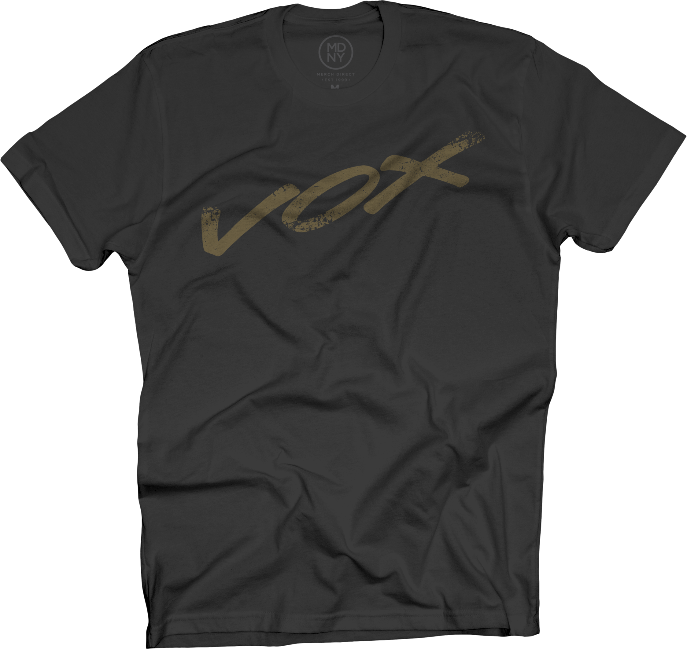 Distressed Black T-shirt $25 - Active Shirt (2247x2124), Png Download