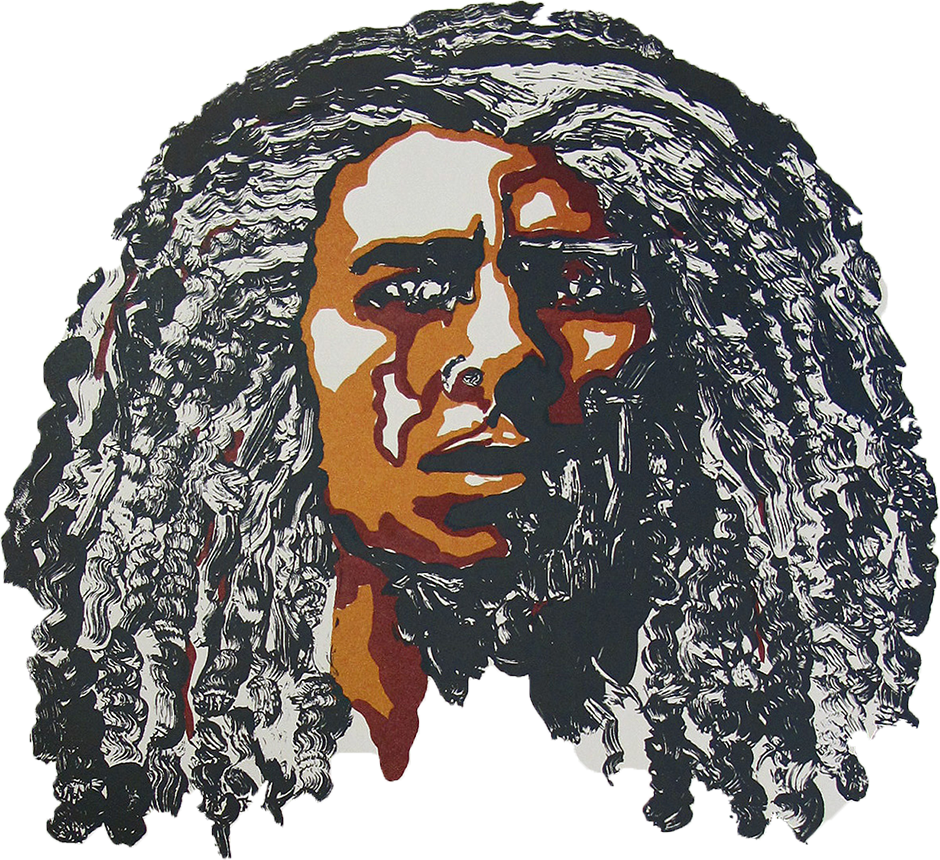 Bob Marley Vintage Poster (940x860), Png Download