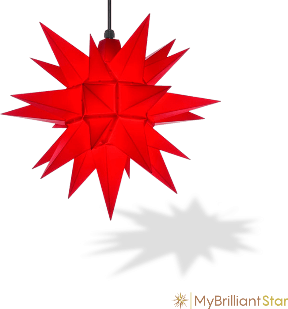 A4 Herrnhut Stars Red D37e9c9a 8f41 4b06 Abe0 9e1eb8989a3a - Herrnhuter Stern 40 Cm Kunststoff (1080x1080), Png Download