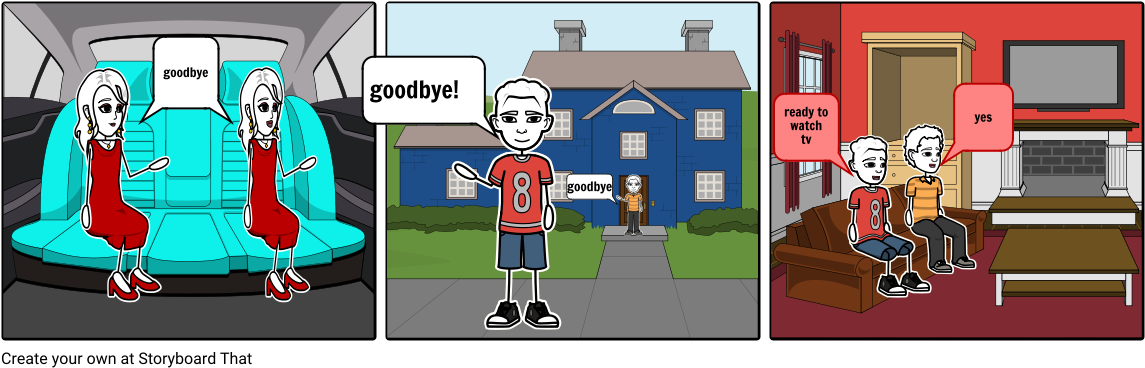 Home Alone All Weekend - Cartoon (1164x385), Png Download