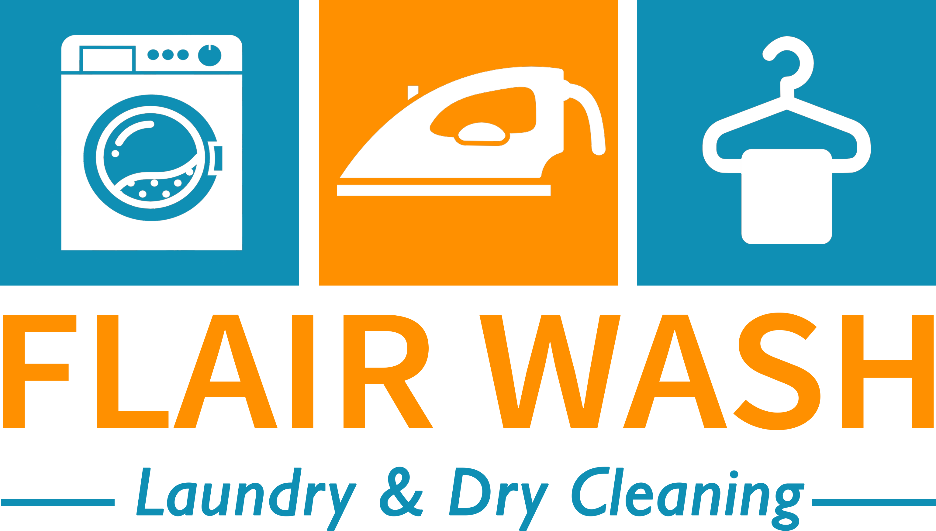 Flairwash Logo Flairwash Logo - Courier Service (3292x1905), Png Download