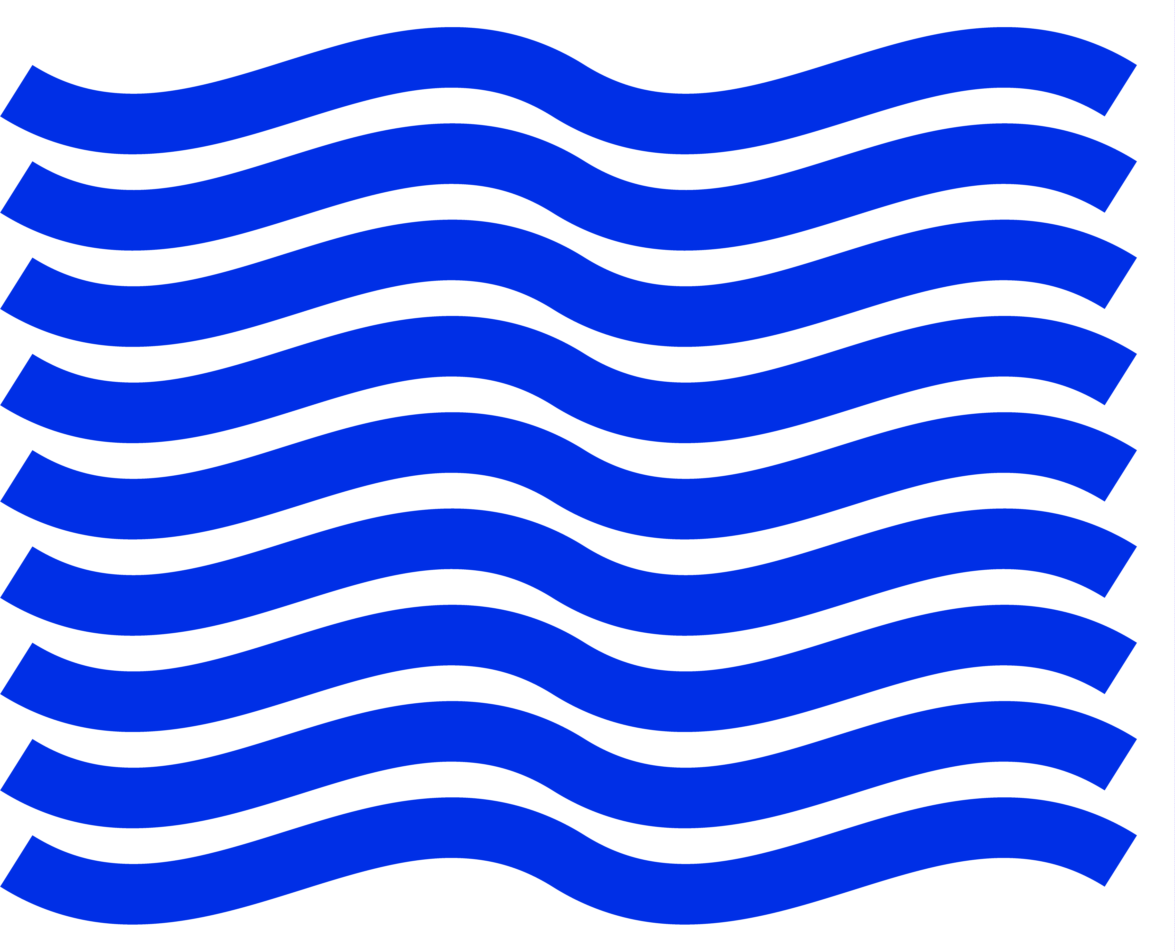 Water Wave Symbol / Illustration (5000x3928), Png Download