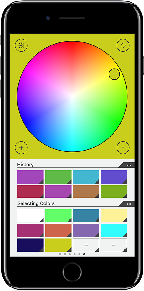 Selecting Colors Iphone 7 Number 10 - Smartphone (584x1024), Png Download