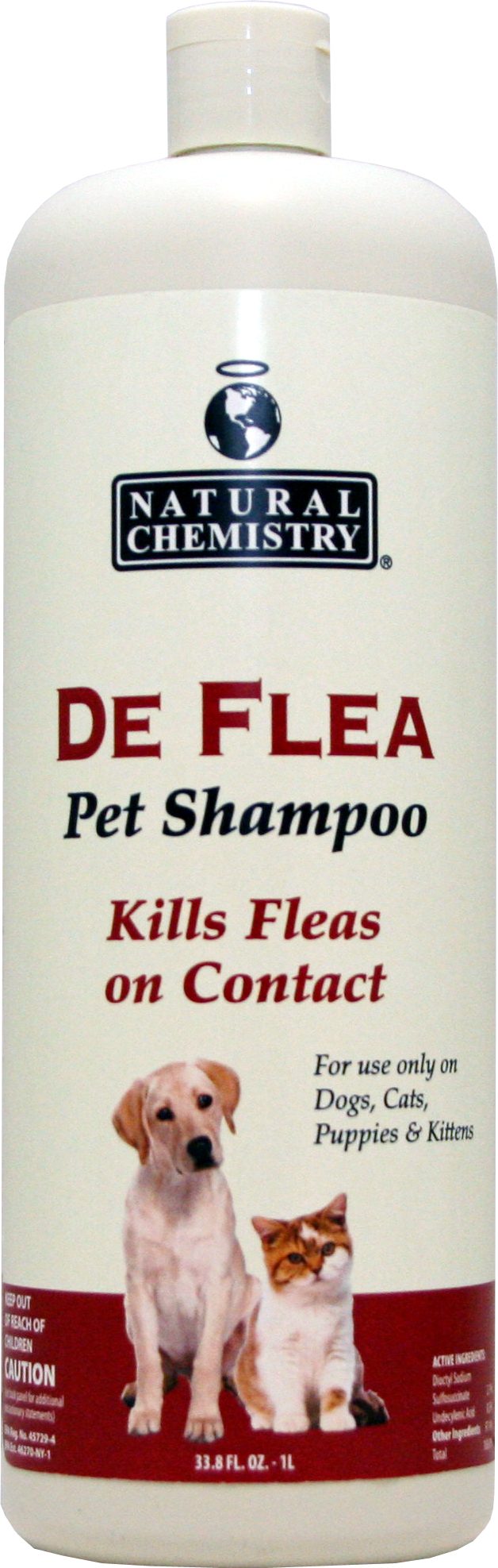 11012 Deflea Shampoo 33oz 11015 Deflea Pet Shampoo (628x1975), Png Download