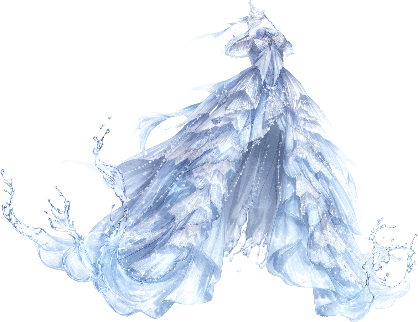 Colorful Water Wave - Wiki (1335x1028), Png Download