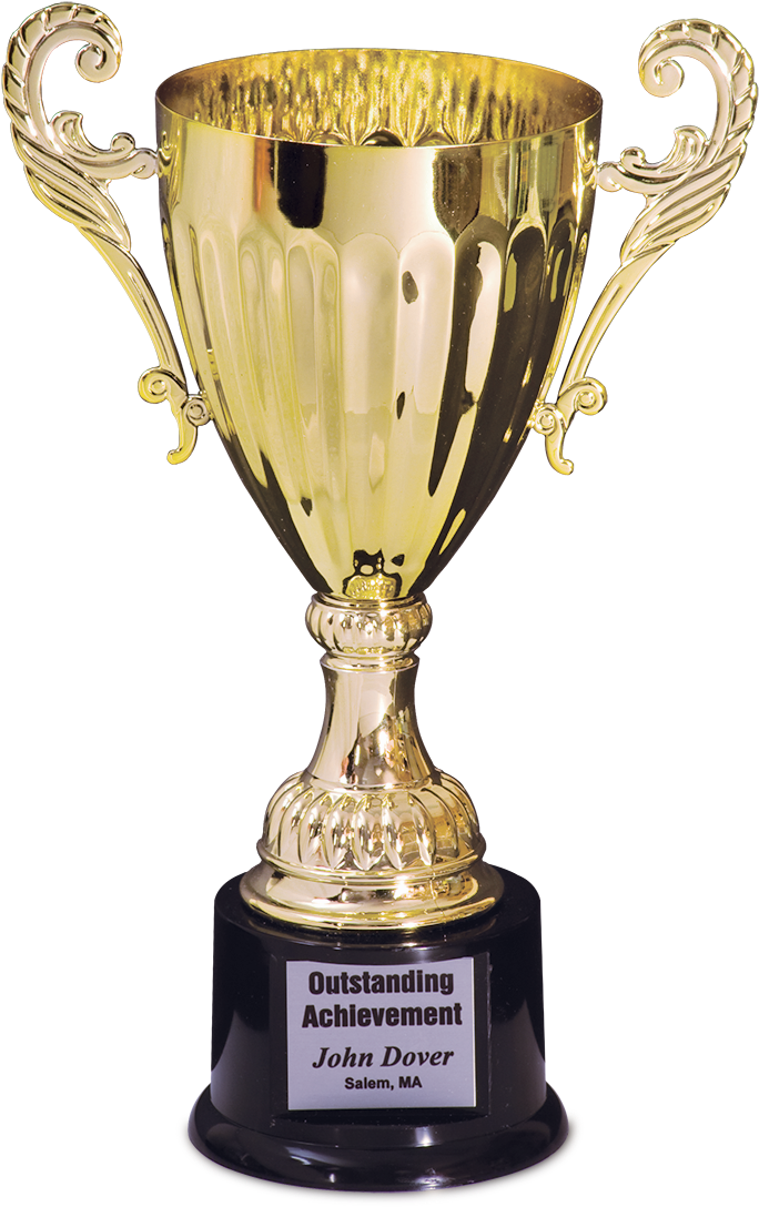 Gold Metal Corporate Cup Trophy - Cup Trophies (770x1200), Png Download