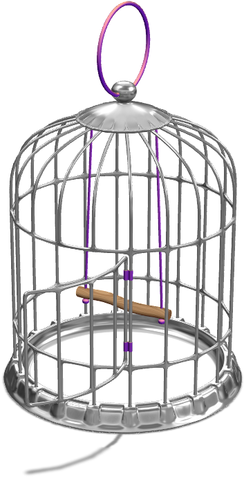 Bird Cage - Cage (1024x768), Png Download