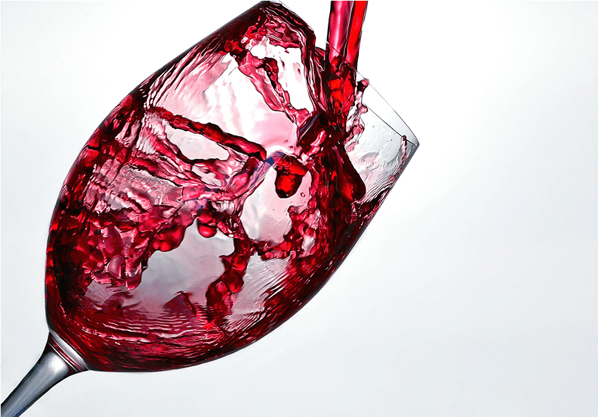 Analysis Of The Online Wine Sales Market And International - Redwine Pour (1540x600), Png Download