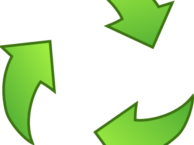 Arrowhead Clipart - Transparent Background Recyclable Logo (640x480), Png Download