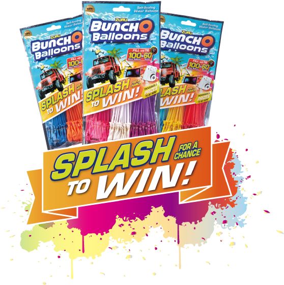 Splash For A Chance To Win - Graphic Design (587x567), Png Download