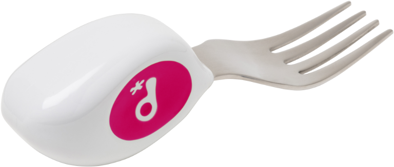 Fork-pink3 - Cutlery (1000x751), Png Download