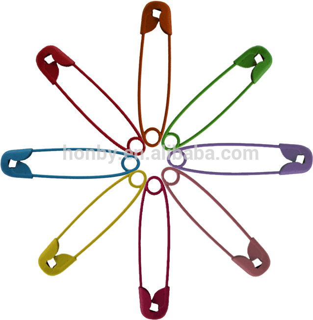 Wholesale Assorted Color 28mm Elegant Metal Safety (800x800), Png Download