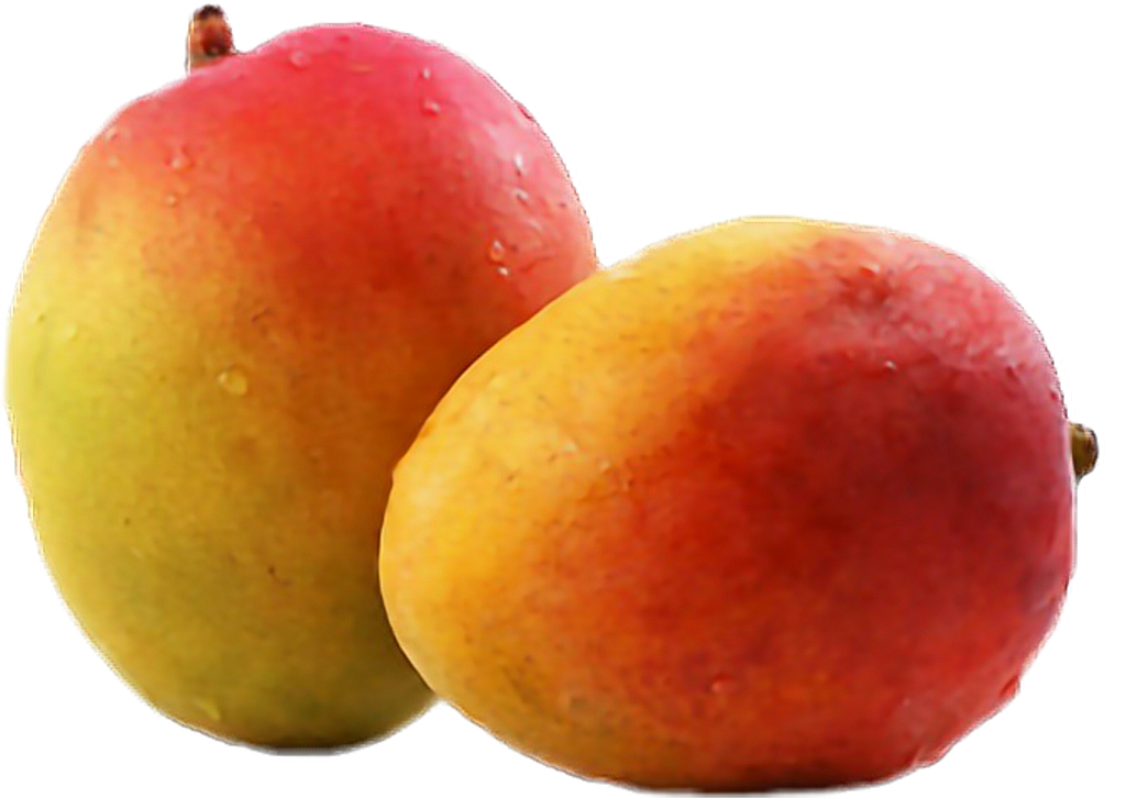 Frutas Sticker - Mango (1024x726), Png Download