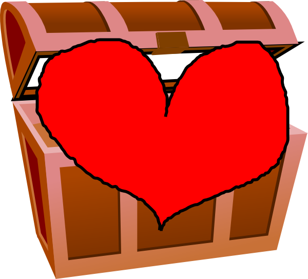 My Heart My Treasure Svg Clip Arts 600 X 543 Px (600x543), Png Download