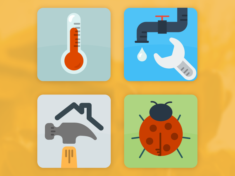 Business Icons - Insect (800x600), Png Download