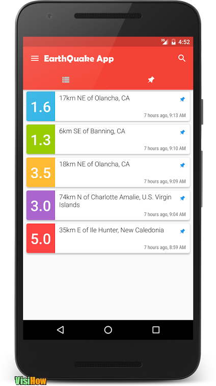 Earthquake tracker app free