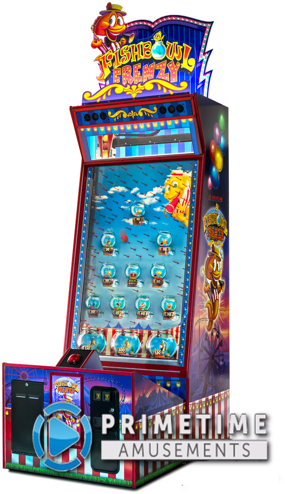 Fishbowl Frenzy - Fishbowl Frenzy Arcade Game (662x1024), Png Download
