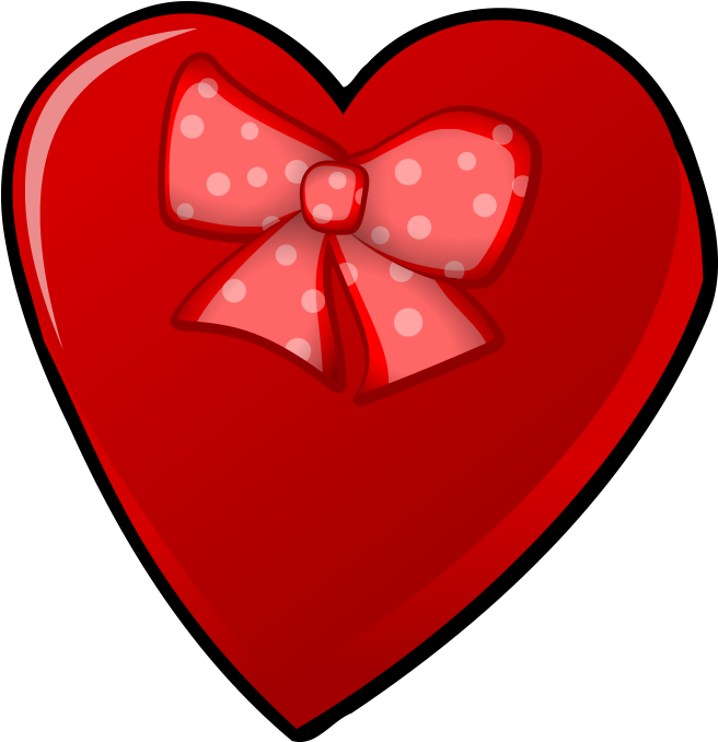 Com/png/heart With Ribbon - Heart (1000x824), Png Download